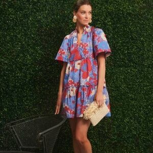 NWT- Tuckernuck Blue Rhapsody Crawford Dress Size Medium